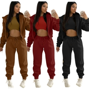 <strong>2026</strong> New Spring Summer Autumn Winter Two-piece Set Women's Sports Jacket Sports Suit Customized Women's Casual <strong>Wear</strong> - Product Image 2