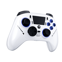 Double choc original personnalisé pour manette PS5 avec manette de jeu vidéo à moteur vibrant pour Pubg voiture PC téléphone sans fil Gaming