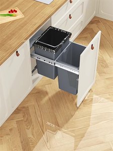 10L + 20L armoire retirer la <span class=keywords><strong>poubelle</strong></span> <span class=keywords><strong>sous</strong></span> l'armoire avec des diapositives à fermeture en douceur Kit de <span class=keywords><strong>poubelle</strong></span> <span class=keywords><strong>sous</strong></span> l'<span class=keywords><strong>évier</strong></span> robuste pour la cuisine - Product Image 3