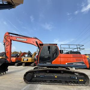 Excavadora de segunda mano de buena calidad, máquina excavadora sobre orugas de 30 toneladas, excavadora sobre orugas hidráulica Doosan DX300 DX300LCA/ - Product Image 2