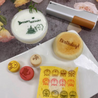 EVEBOT PrintPen Innovation Imprimante à jet d'encre alimentaire Imprimante à biscuits portable Machine de décoration Mousse de café Imprimante de poche comestible