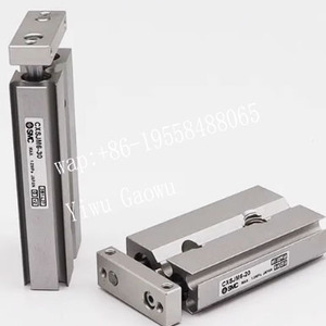 Cilindro de Varilla SMC Original MGPA32N-75-RL-P3DWAS, Diámetro de 32 mm, Carrera de 75 mm, Montaje Lateral Derecho, Resistente al Polvo, de Alta Resistencia - Product Image 1