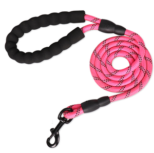 Cuerda resistente fuerte de 5 pies, nuevo estilo profesional, bonita Correa multifunción para perros grandes con cómodo mango acolchado, correas para mascotas - Product Image 4