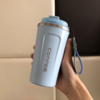 Vente en gros Nouveaux coloris d'été Tasse de voyage isotherme en acier inoxydable 380 ml avec affichage de la température tactile intelligent 510 ml pour voiture
