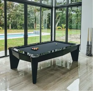 Diskon besar Deluxe Cina Modern billiard 9ft 8ft 7ft dalam ruangan luar ruangan keluarga Snooker meja Kolam Renang Murah meja Slate dengan kualitas tinggi