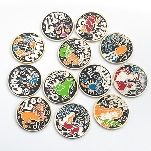 Tùy Chỉnh 3D Phim Hoạt Hình Vui Men Cứng Ve Áo Pins Halloween Phim Hoạt Hình 3D Phim Hoạt Hình Cờ Với Mexico Hat Phong Cách Truyền Thống Men Pin - Product Image 6