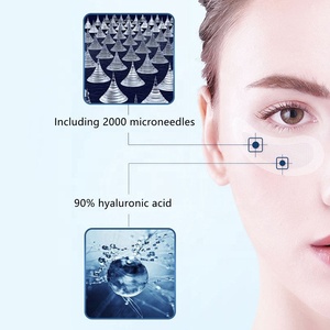 Parches de Microagujas Solubles con Ácido Hialurónico <span class=keywords><strong>para</strong></span> <span class=keywords><strong>el</strong></span> Contorno de Ojos, Antiarrugas, con Logotipo Personalizado al por Mayor - Product Image 5