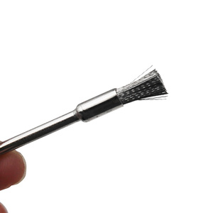 Mini brosse métallique rotative en acier inoxydable pour mini-perceuse <span class=keywords><strong>Dremel</strong></span>, 45 pièces - Product Image 6