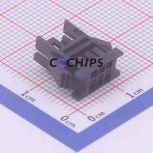 DF11-6DEP-2C Housing (Wire-to-Board / Wire-to-Wire) P=2mm Connector ( Jack Structure: 2x3P )( Pitch: 2mm )( Row Spacing: 2mm ) - Product Image 1