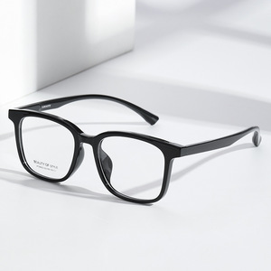 Gafas con montura cuadrada Beauty Of Style para mujer, monturas ópticas UV400, tamaño mediano, lentes negras Ac, Gtp At68603 - Product Image 3