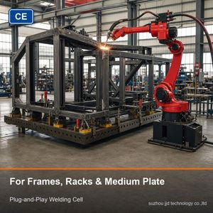 Robot de Soldadura Industrial BORUNTE, Robot de Soldadura MIG de 6 Ejes, Cobot de Soldadura con Alcance de 1.85M y Carga Útil de 20KG para Soldadura de Estructuras de Acero - Product Image 5
