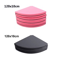 Rembourrage de sécurité d'automne de 5 pieds conçu pour les tapis de danse de pôle large