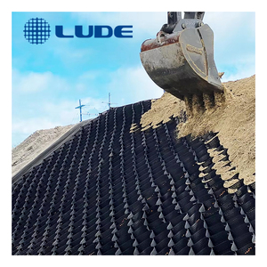 Đường thương hiệu geocells mặt đất pavers sỏi ổn định Địa Lý lưới dốc bảo vệ Lưới HDPE geocell - Product Image 6
