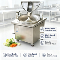 Coupe-viande multifonctionnel en acier inoxydable pour la préparation de saucisses, de raviolis, de légumes et de viande, machine à déchiqueter et hacher
