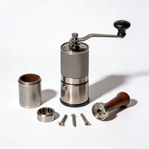 Moulin à café personnalisé directement de l'usine avec meules en acier inoxydable CNC - Product Image 2