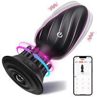 Vibromasseur anal rotatif à télécommande 360°, plug anal en silicone, masseur de prostate, dilatateur anal, jouets sexuels pour femmes et hommes