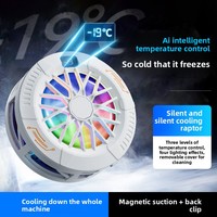 Nouveau Refroidisseur de Téléphone Intelligent à Température Contrôlée par IA DY29, Écran Tactile Glacé, Clip Magnétique Arrière, Semi-conducteur 15W, Numérique, 130g