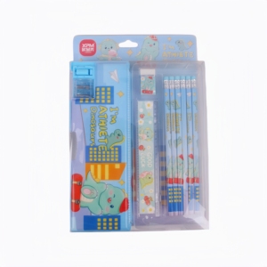 Ensemble de règles mignonnes personnalisées XPM, papeterie, trousse à crayons multifonctionnelle de grande capacité, boîte à crayons, ensemble de papeterie, cadeau pour enfants - Product Image 2