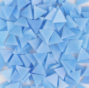 200g mica Gạch <span class=keywords><strong>Mosaic</strong></span> hỗn hợp màu tam giác gạch thủy tinh màu đẹp tự làm khảm thủ công làm vật liệu - Product Image 6