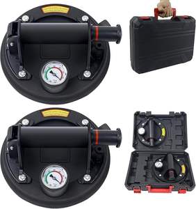 カスタマイズ可能な工業用真空計 150kg 吸着力 新型ガラス吸盤圧力計 カラーオプション表示 OEM ODM - Product Image 1