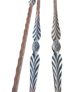 Ouya hiện đại rèn rèn sắt lan can thẳng thanh trang trí lan can phụ kiện để bán - Product Image 1