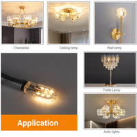 Ampoules à économie d'énergie cc/ca 12v, fabricants chinois, 1.5w, 1.8w, 2w, G4, avec 2 ans de garantie, ampoule LED