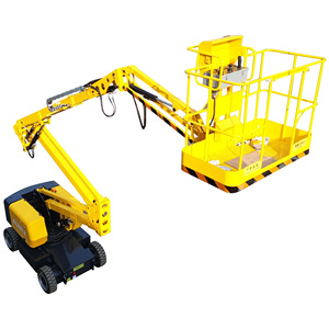 RUNTX Cherry Picker 8-20M <span class=keywords><strong>Manlift</strong></span> Boom Lift Articulado 220 Kg Tow Behind Towable Boom Lift - Product Image 1