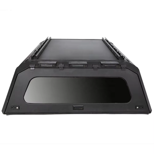 JOP4X4 avec fenêtres, cabine double en acier, <span class=keywords><strong>hardtop</strong></span>, pick-up, camionnette, auvent de benne pour Ford <span class=keywords><strong>F150</strong></span> 6,5 pieds - Product Image 3