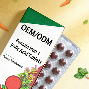 Suplemento Nutricional de Marca Privada, Multivitaminas, Hierro, Ácido Fólico, Apoyo a la Fertilidad Femenina, Tabletas de Nutrición Prenatal y Materna - Product Image 1