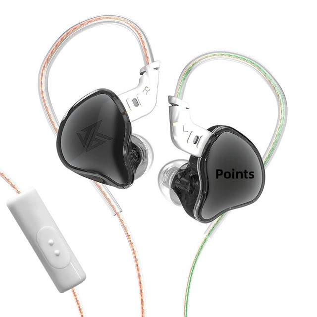 KZ-EDC In-ear Wired HIFI Monitor Headset 2.5mm Interface China-made High Color Value Bass Game Eat Chicken Mobile Phone Computer