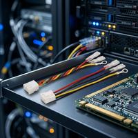 تجميع أسلاك كهربائية مخصصة بموصلات JST Molex TE بخطوة 4.2 مم، معتمدة للاستخدامات الطبية، تصنيع حسب الطلب