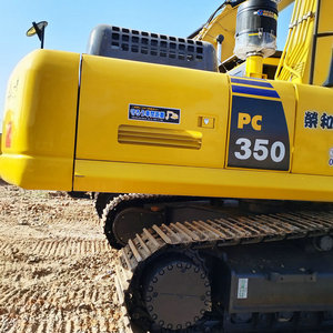 מחפרון זחלי הידראולי משומש מדגם קומטסו PC350, 35 טון, למכירה חמה, מחפר יפני לבנייה - Product Image 2