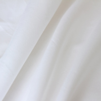 Draps de lit en tissu uni teint avec logo personnalisé, 100% coton, 400T, draps plats ajustés