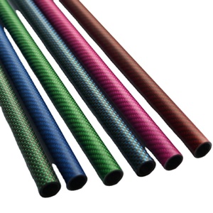 Colorido tubo de fibra de carbono marca pantalla Color actividad decoración resistente a los arañazos superficie brillante ligero - Product Image 2