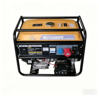 Générateur à onduleur professionnel 8kVA-Démarrage électrique/RF, ultra-silencieux (65dB) pour l'extérieur et les maisons mobiles