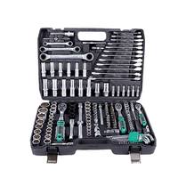 151 pièces d'outils à main CR-V pour la réparation automobile, jeu de douilles de 1/4 pouce, clé dynamométrique à cliquet, combo pour usage domestique, support OEM personnalisable