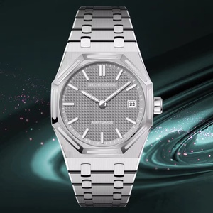 Nuevo Reloj de Pulsera de Cuarzo de 38 mm para Hombre 2025, Cristal de Zafiro Luminoso, Reloj Ultrafino de Acero Inoxidable, Resistente al Agua 50 m - Product Image 1