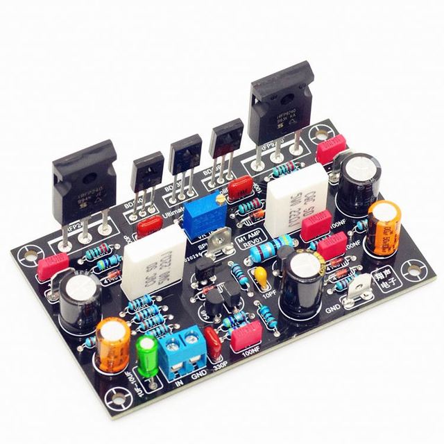 MOS Transistor Amplifier Board Kit IRFP240.9240 Field-effect Transistor Amplifier Board Electronic DIY Amplifier Audio