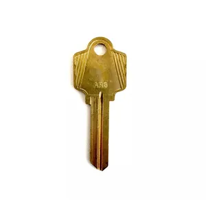 AR3 Arrow 6 Pin Lock Key Blank Solid Brass House Home Door Lock Key Blank For Duplicate For Cutting
