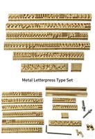 Matrices de marquage personnalisées en laiton de type T pour lettres et chiffres, pour presse à chaud de logos sur cuir, outil de bricolage, service OEM/ODM direct usine
