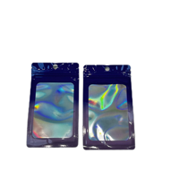 Sac d'emballage en plastique Transparent Top Ziplock PP pour accessoires de téléphone portable étui de téléphone portable trou un côté étui de téléphone portable