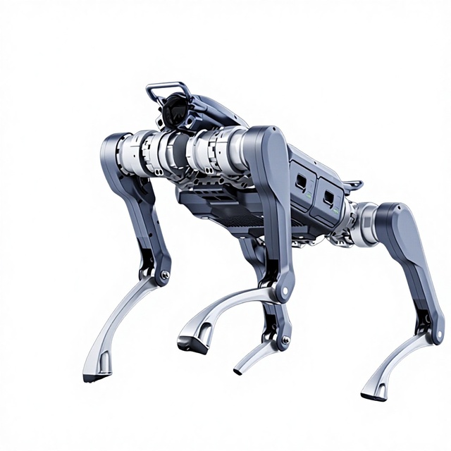 Quadruped Large Dog Robot Supports Secondary Development Multiple Module Mounting Electric Power Inspection
