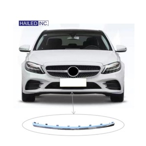 HAILED Auto Accessoires Pare-chocs Avant Garniture Moulage Chrome Pour <span class=keywords><strong>Mercedes</strong></span> Benz Classe C Amg W205 2058858802 2019 2020 2021 - Product Image 1