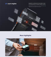 Système de point de vente portable SUNMI V2S Wifi NFC GMS Scanner Google Playstore Android 11 Machine de facturation écran tactile Terminal de point de vente intelligent
