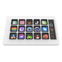MiraBox HSV293S DIY Micropad programmable Stream Deck avec 15 touches LCD personnalisables et barre de surveillance