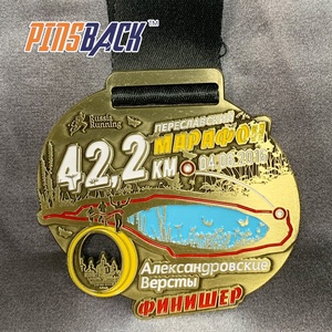 Cheap Price High School Europe Game Metal Engrave Zinc Alloy <strong>Sport</strong> <strong>Medals</strong> and Trophies Antique Gold <strong>Medal</strong> Custom logo Award - Product Image 3