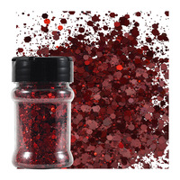 30g de paillettes holographiques laser modernes pour nail art, résine époxy, remplissage de porte-clés, liquide pour coque de téléphone, décoration artisanale