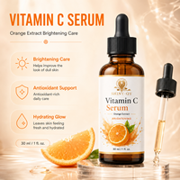 Sérum Visage à la Vitamine C, Hydratant, Anti-Âge, Réducteur de Pores, Éclaircissant, Anti-Taches, Naturel et Biologique, Marque Privée OEM ODM