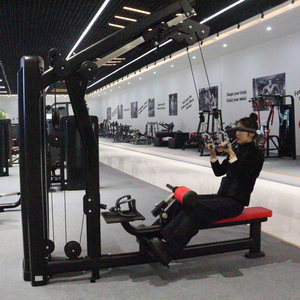 Chức năng kép Thiết bị tập thể dục thương mại Lat kéo giữa hàng Máy chèo thấp với pin nạp Máy đào tạo sức mạnh - Product Image 3