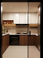 Kustomisasi Lemari Dapur Aluminium Anti Air Anti Karat untuk Seluruh Rumah oleh Huajia dengan Desain Minimalis Modern dan Ukuran Sesuai Pesanan